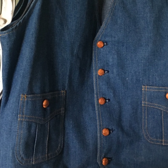 Vintage Lee Denim Vest - Picture 3 of 6